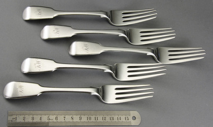 Cape Silver Tableforks (set of 5) - Combrink